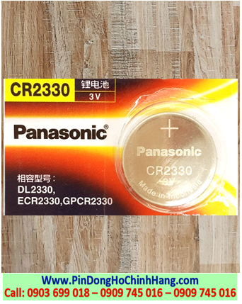 Pin Panasonic CR2330 _Pin CR2330